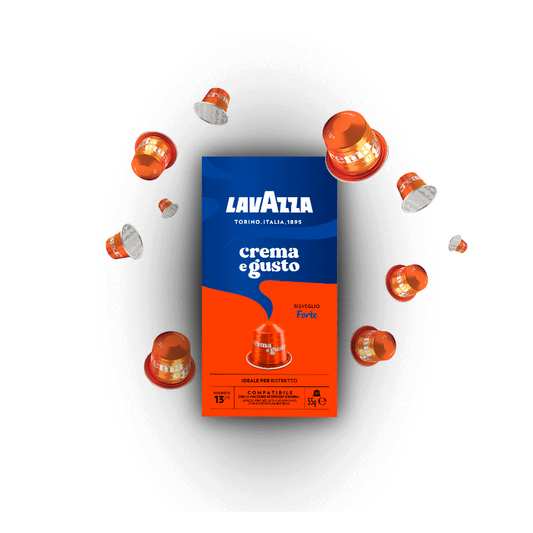 Capsule Lavazza Nespresso Crema e Gusto Forte da 10 Capsule