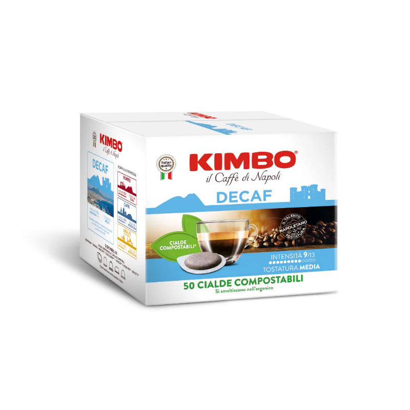 Cialde in Carta Kimbo Decaf da 50 cialde