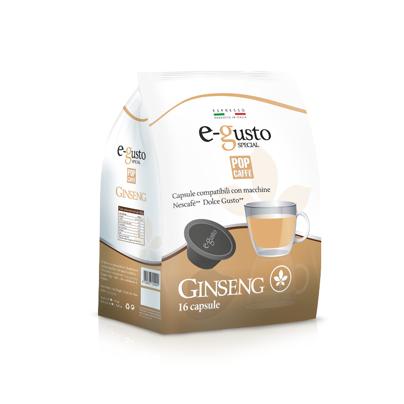 Capsule Dolce Gusto Pop Caffe Ginseng da 96 capsule
