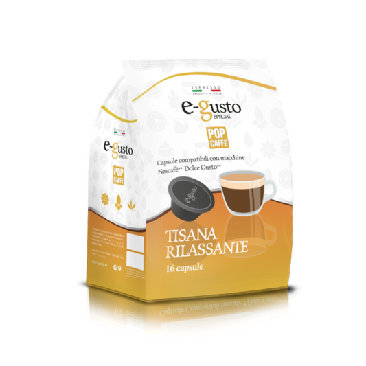 Capsule Dolce Gusto Pop Caffe Tisana Rilassante da 96 capsule 