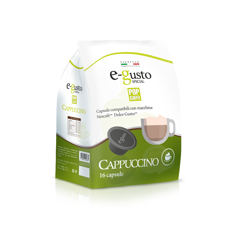 Capsule Dolce Gusto Pop Caffe Cappuccino da 96 capsule