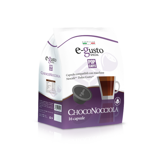 Capsule Dolce Gusto Pop Caffe ChocoNocciola da 96 capsule 