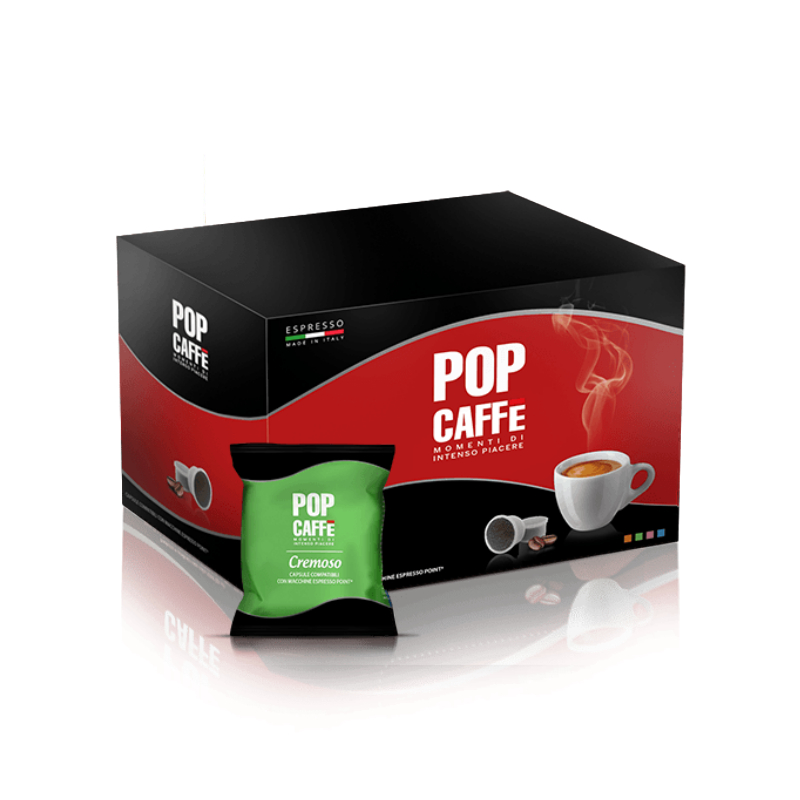 Capsule Espresso Point Pop Caffe Cremoso da 100 capsule 