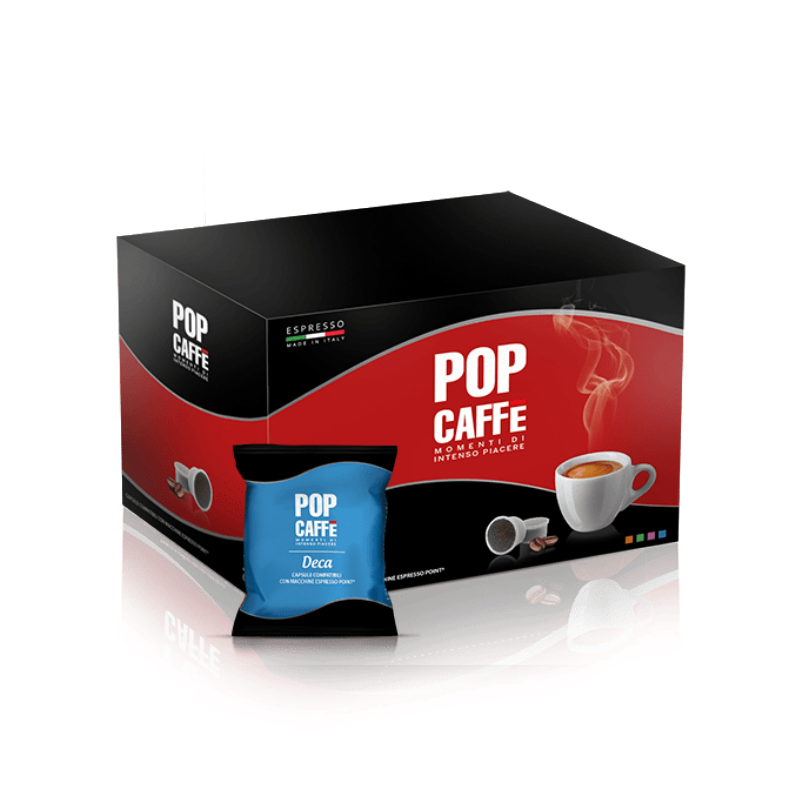 Capsule Espresso Point Pop Caffe Deca da 100 capsule