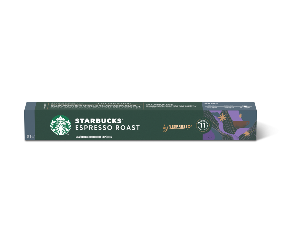 Capsule Caffe Nespresso Starbucks Espresso Roast da 10 capsule
