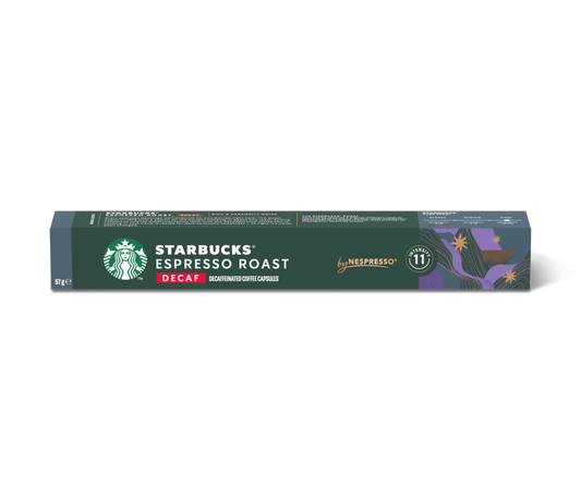 Capsule Caffe Nespresso Starbucks Decaf Espresso Roast da 10 capsule