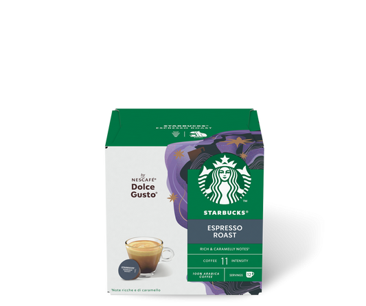 Capsule Caffe Dolce Gusto Starbucks Espresso Roast da 12 capsule