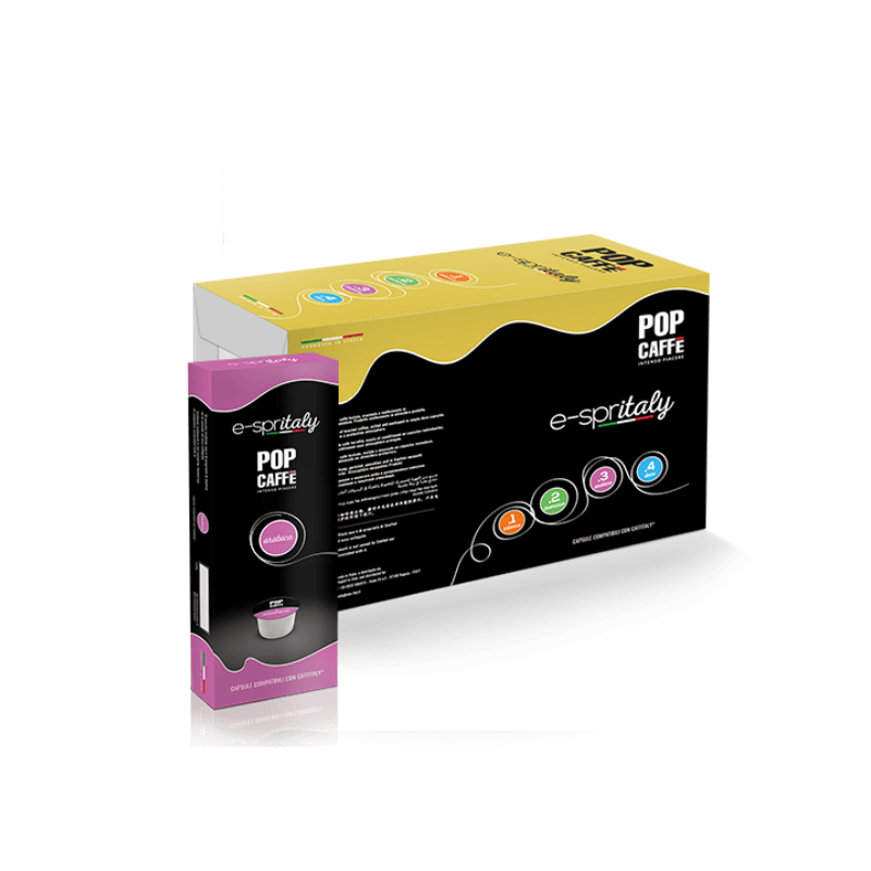 Capsule E-Spritaly Caffitaly Pop Caffe Arabica da 100 capsule