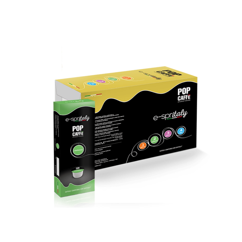 Capsule E-Spritaly Caffitaly Pop Caffe Cremoso da 100 capsule