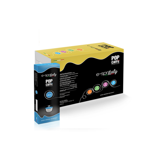 Capsule E-Spritaly Caffitaly Pop Caffe Deca da 100 capsule