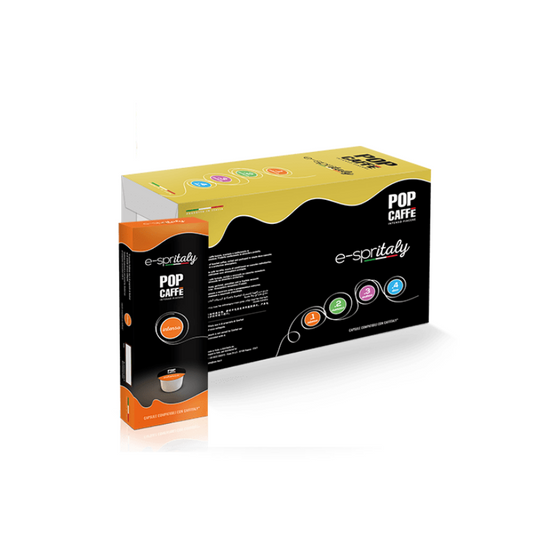 Capsule E-Spritaly Caffitaly Pop Caffe Intenso da 100 capsule