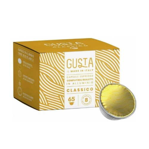 Capsule Bialetti Originale Gusta Classico da 65 capsule