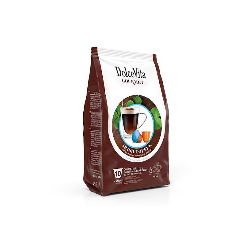 Capsule Nespresso Dolce Vita Irish Coffee da 120 capsule