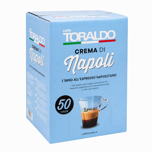 Cialde in Carta Toraldo Crema di Napoli da 50 cialde