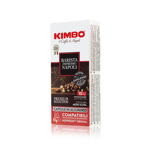 Capsule Nespresso Alluminio Kimbo Barista Espresso Napoli da 100 capsule