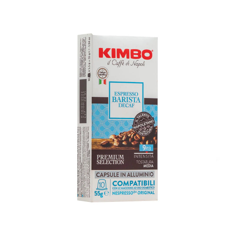 Capsule Nespresso Alluminio Kimbo Decaf da 100 capsule