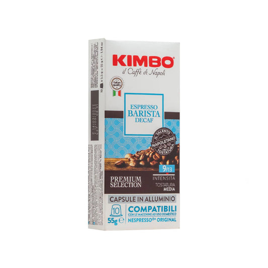 Capsule Nespresso Alluminio Kimbo Decaf. da 100 capsule