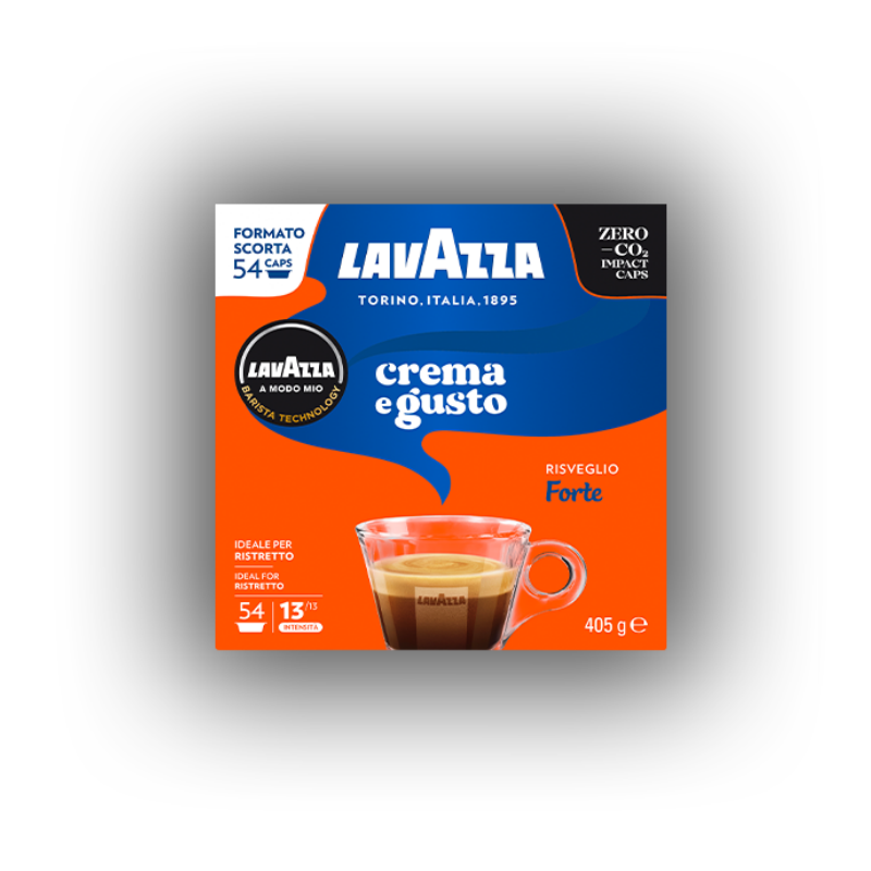 Capsule Lavazza Modo Mio Crema e Gusto Forte da 54 capsule