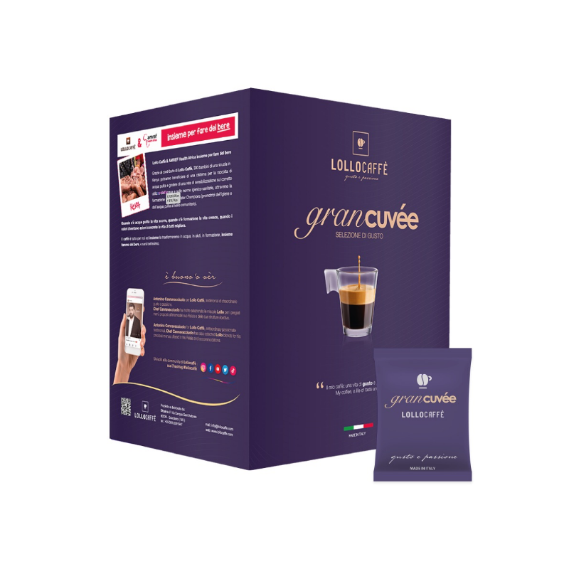 Cialde in Carta Lollo Cuvèe da 100 cialde