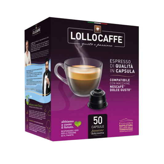 Capsule Dolce Gusto Lollo Argento da 50 capsule 
