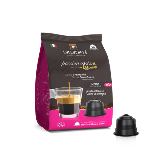Capsule Dolce Gusto Lollo Nera da 16 capsule