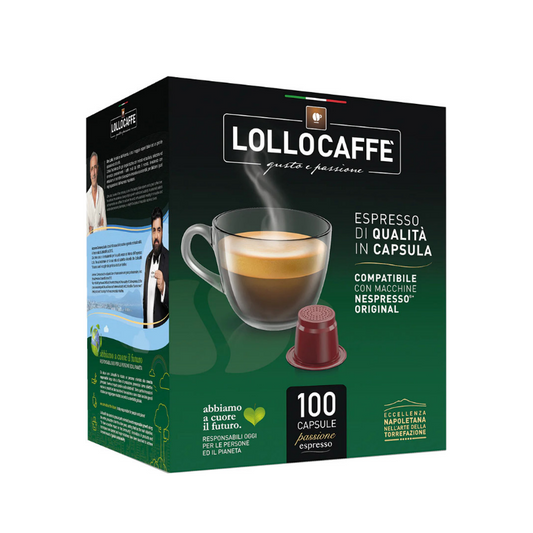 Capsule Nespresso Lollo Oro da 100 Capsule