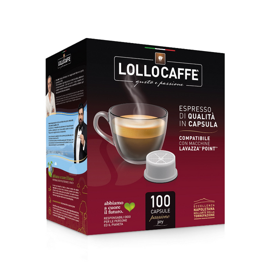 Capsule Espresso Point Lollo Nera da 100 Capsule