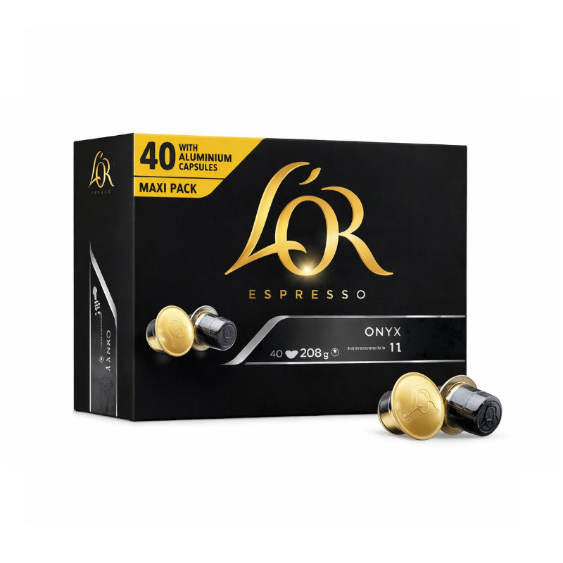 Capsule Nespresso L'or Onyx da 40 Capsule