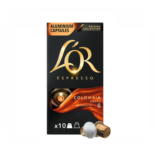 Capsule Nespresso L'or Colombia da 10 Capsule