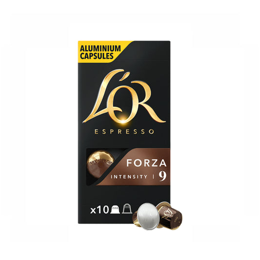 Capsule Nespresso L'or Forza da 10 Capsule