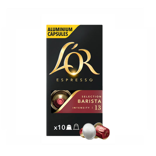 Capsule Nespresso L'or Barista da 10 Capsule