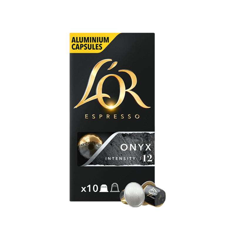 Capsule Nespresso L'or Onyx da 10 Capsule