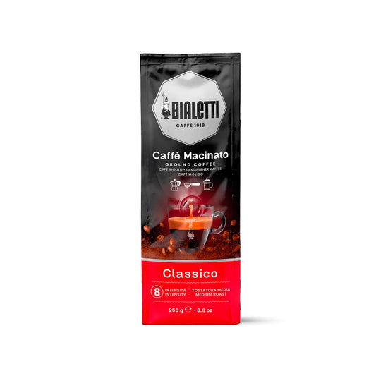 1 Busta Caffe Macinato Bialetti Perfetto Classico in buste da 250 grammi