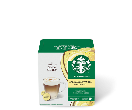 Capsule Caffe Dolce Gusto Starbucks Madagascar Vaniglia da 12 capsule
