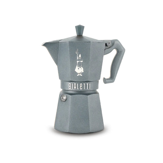 Moka Exclusive Express Octagonal Grey da 3 Tazze