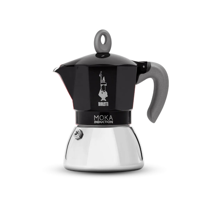 Moka Express Induction Nera da 2 Tazze