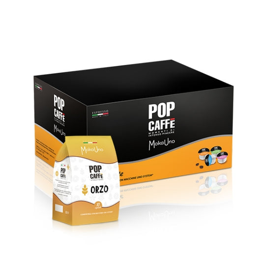 Capsule Mokauno Uno System Pop Caffe Orzo da 96 capsule