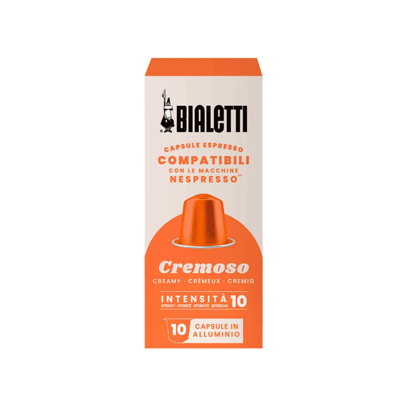 Capsule Bialetti Nespresso Cremoso da 10 capsule