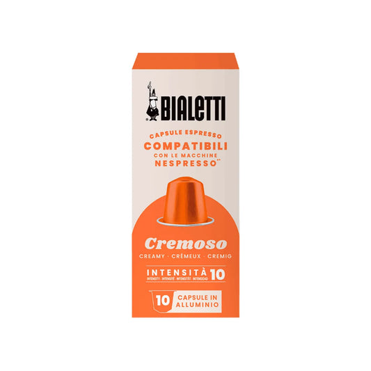 Capsule Bialetti Nespresso Cremoso da 10 capsule