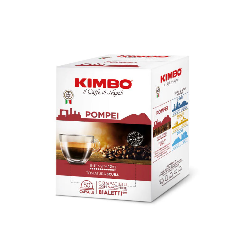 Capsule Bialetti Kimbo Pompei da 50 capsule