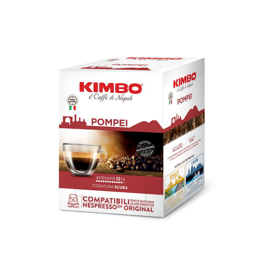 Capsule Nespresso Kimbo Pomepi da 50 capsule