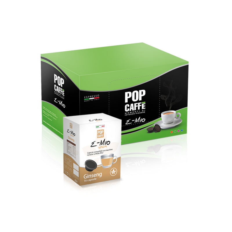 Capsule A Modo Mio Pop Caffe Ginseng da 128 capsule