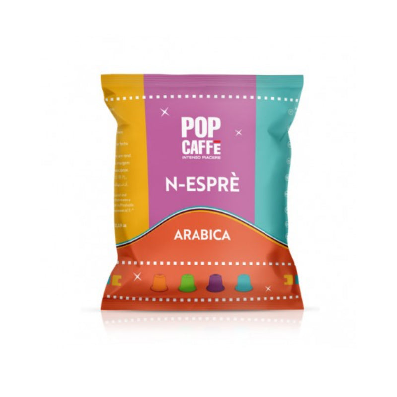 Capsule Nespresso Pop Caffe Nespre Arabica da 100 capsule 
