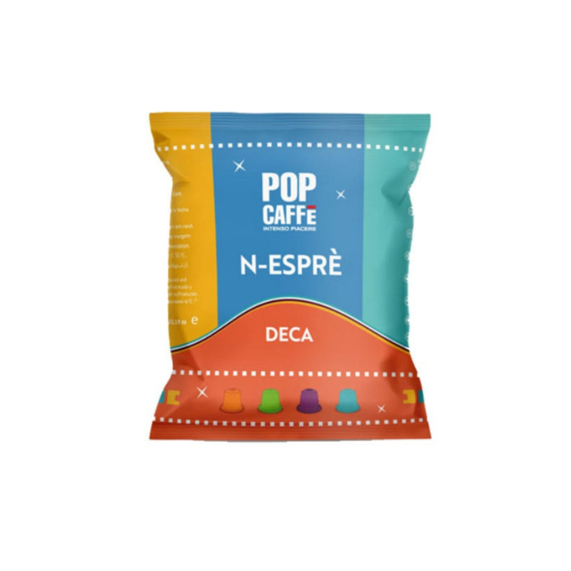 Capsule Nespresso Pop Caffe Nespre Deca da 100 capsule