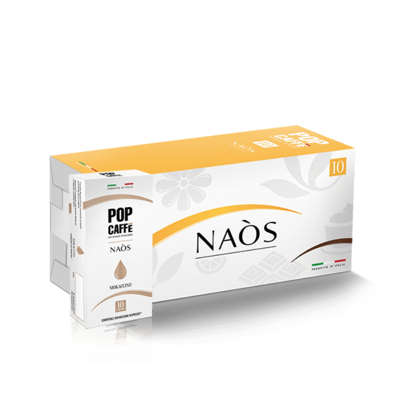 Capsule Nespresso Pop Caffe Naos Mokaccino da 100 capsule