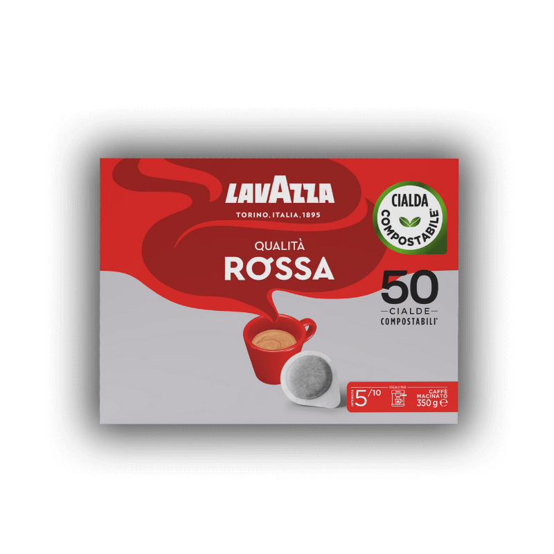 Cialde in Carta Lavazza Qualità Rossa da 50 cialde