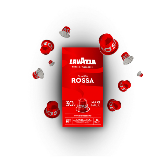 Capsule Lavazza Nespresso Qualità Rossa da 30 capsule