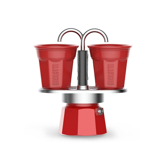 Set Mini Express Induction + 2 Tazzine Rosse