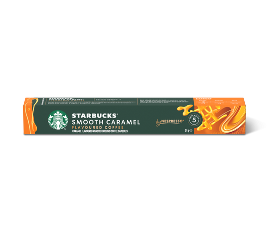 Capsule Caffè Nespresso Starbucks Smooth Caramel da 10 capsule