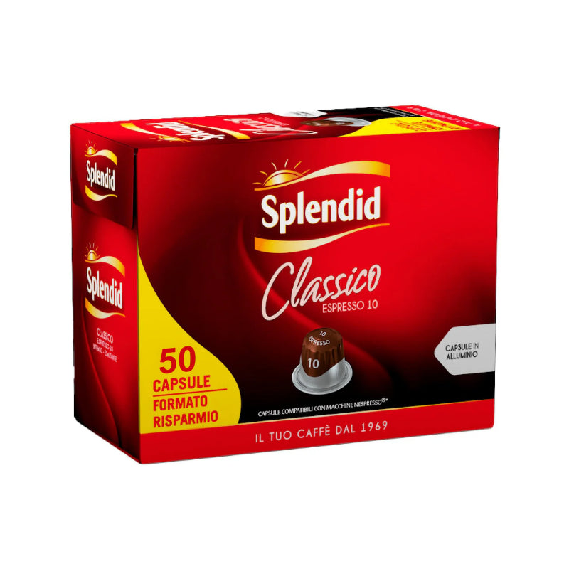 Capsule Nespresso Splendid Classico da 50 Capsule